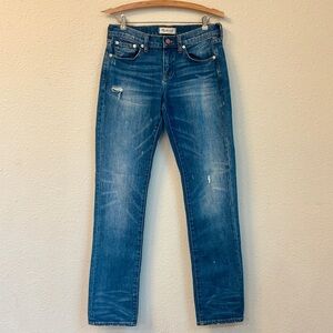 Womens Madewell Slim Boyfriend Denim Jeans Size 25